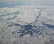 Flug über Grönland